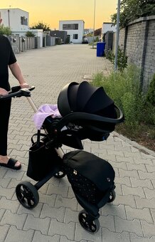 Stokke Xplory X Gold/Black Signature B / V6 - 7