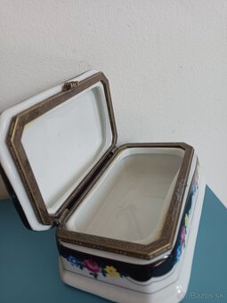 Porcelan šperkovnice krásný stav - 7