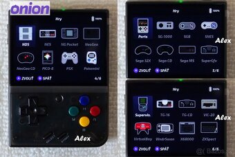 Nové MIYOO Mini Plus - EXTRA Game Boy, 60 tisíc hier, ONION - 7