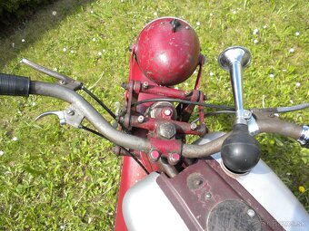 JAWA VILLIERS r,v,1933 pojízdná dlouhé roky uložená na půdě - 7