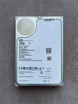 3,5" HDD Seagate Enterprise / IronWolf / Exos 10TB - 7