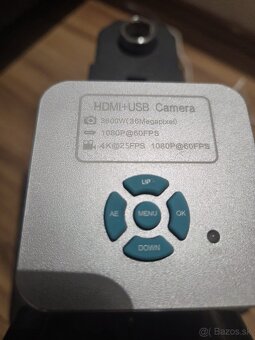 Simul-Focus 3.5X-90X Stereo Trinocular Microscope 48MP - 7