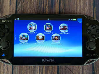 Playstation Vita OLED, 8GB, hry Crash, GTA, God of War - 7