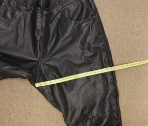 Pánské kožené kalhoty W42 L34 #O931 - 7