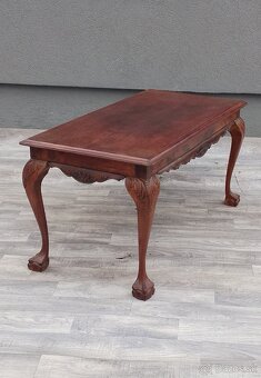 Stolík konferenčný v štýle Chippendale. - 7