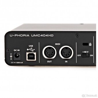 Behringer U-Phoria UMC404HD USB zvuková karta - 7