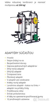 Posilňovacia veža s kladkami- MULTIPRESS - 7