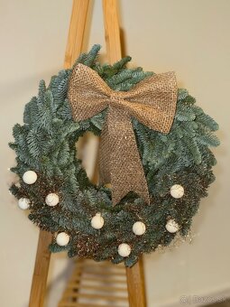 Vianočný veniec na dvere - 7