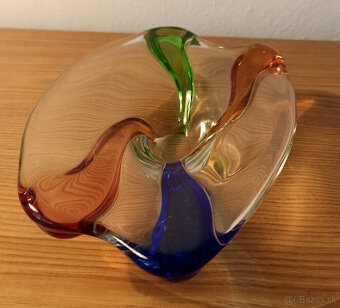 Sklenená miska, žardiniéra Rhapsody Zemek Mstišov - 7