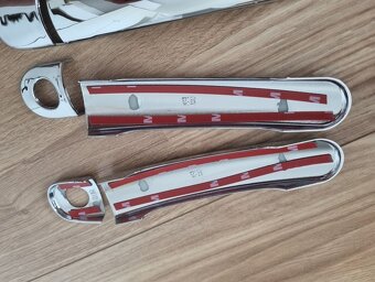 Chromové klučky krytky kluciek - 7