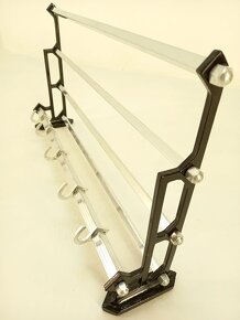 Nástenný vešiak art deco - hliníkový D82 - coat-rack - 7