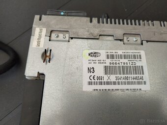Navigačné autoradio Citroen c5 x7 - 7