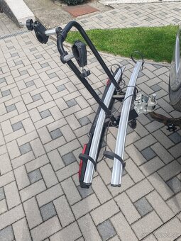 Nosič bicyklov MENABO Merak Tilting, 2+1, na ťažné zariadeni - 7