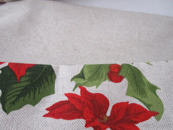 Obliečka vianočná ruža,50x50cm - 7