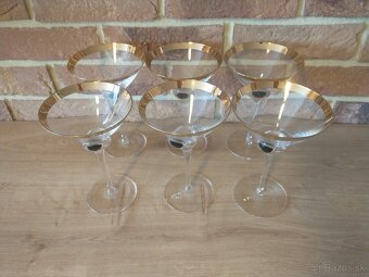 kryštál, žardiniéra, misa, poháre, popolník - 7