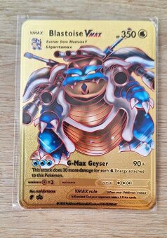 Kovové pokémon karty - 7