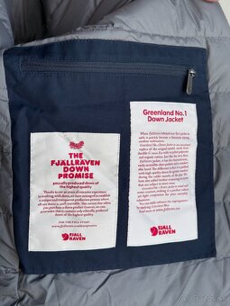Nová páperová bunda Fjallraven Greenland No.1 Down Jacket M - 7