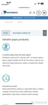 Predam pračku INDESIT  - N O V Á - 7