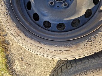 Zimne pneu 225/50 r17 Continental na diskoch BMW - 7