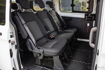 Ford Transit Custom 79kW M6, 9miest, 1. majiteľ, Nelakované - 7