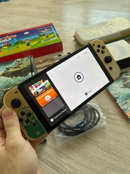 Nintendo Switch Zelda špecial edition - 7