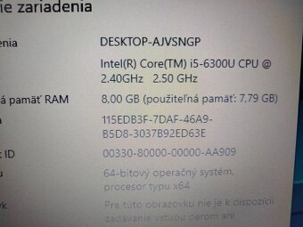 HP elitebook 840 G3 / 8gb ram / Intel core i5 / 256gb ssd- - 7