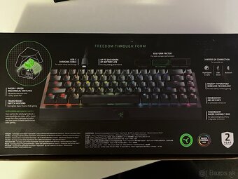 Mechanická klávesnica RAZER Blackwidow v3 mini hyperspeed - 7