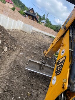 Zemné a výkopové práce s JCB - 7
