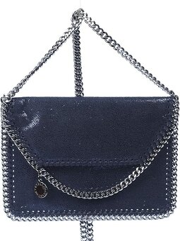 Stella McCartney - Dámska kabelka 349448W9056 Blue Mini Fala - 7