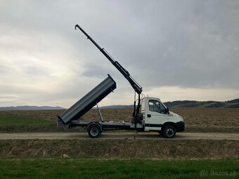 Iveco daily 35C15 3stranný sklapač s hydraulickou rukou 1,9t - 7