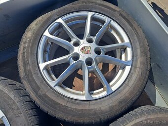 Porsche Cayenne - Originání alu kola 18" Zimní pneu - 7