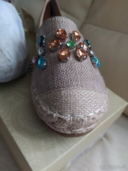 NOVÉ béžové espadrilky Jenny Fairy veľ. 37 (osobný odber) - 7