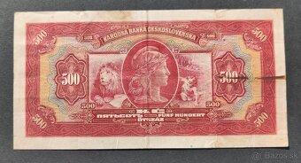 Bankovky 1.ČSR neperforované - 7