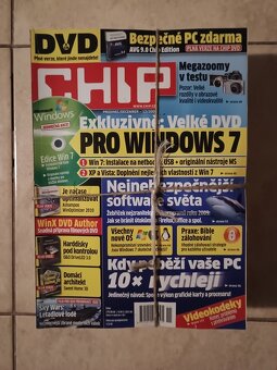 CHIP – časopisy s CD/DVD (2004-2010). - 7