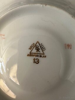 Porcelánový kávový/čajový zberatelsky set Jugoporcelan - 7