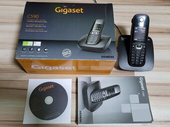 Predám bezdrôtový telefón SIEMENS Gigaset C590 - 7