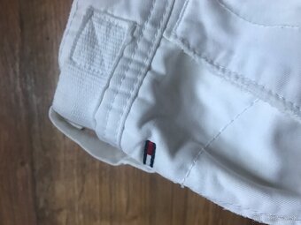 TOMMY HILFIGER originál white pánske capri nohavice L/XL - 7
