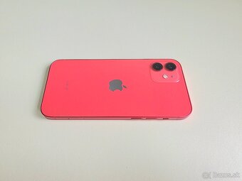 APPLE IPHONE 12 64GB RED ,ZDRAVIE BATERKY 100% - 7