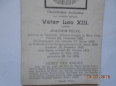 Prívesok a obrázok -pápež Leon XIII - 7