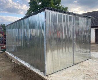 Plechová garáž montáž DOPRAVA zdarma po celom Slovensku - 7