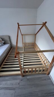 POSTEĽ DETSKÁ + ZÁVESY + MATRACE - 7