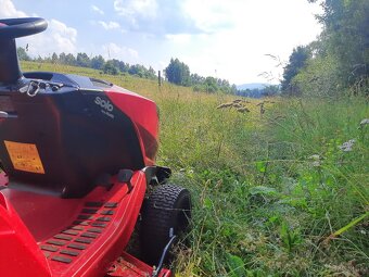 Traktorový mulčovač, kosačka Solo by Alko + snežný pluh - 7