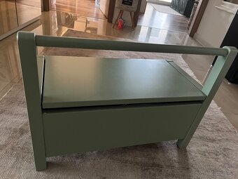 Detska lavicka s odkladacim priestorom 60x31x45 - 7