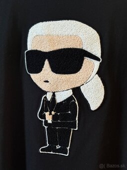 Tričko Karl Lagerfeld s vyšívaným vzorom - 7