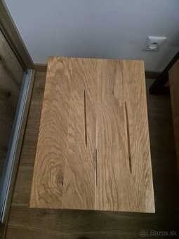 Nocné dubove stoliky 2x - 7