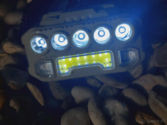 LED čelovky so senzorom pohybu a samostatným zdrojom - 7