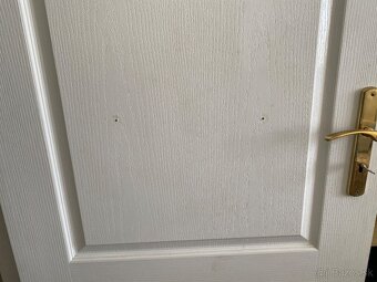 Biele dvere 80 pravé plné Porta - 7