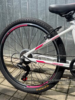 Detský bicykel Vedora Madspeed 24” ružovo-biely - 7