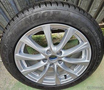 Nemecké disky BORBET 5x112 r17 + DUNLOP 215/55 r17 - 7