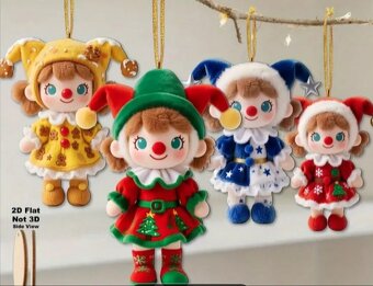 NÁDHERNÉ OZDOBY NA STROMČEK.. Ručná výroba - 7